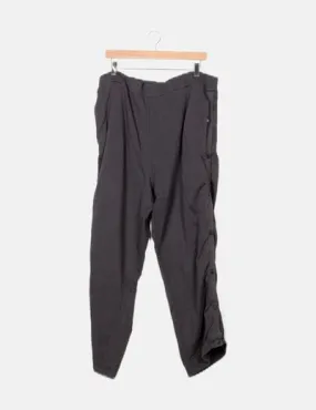 Asos Pantalón baggy gris marengo