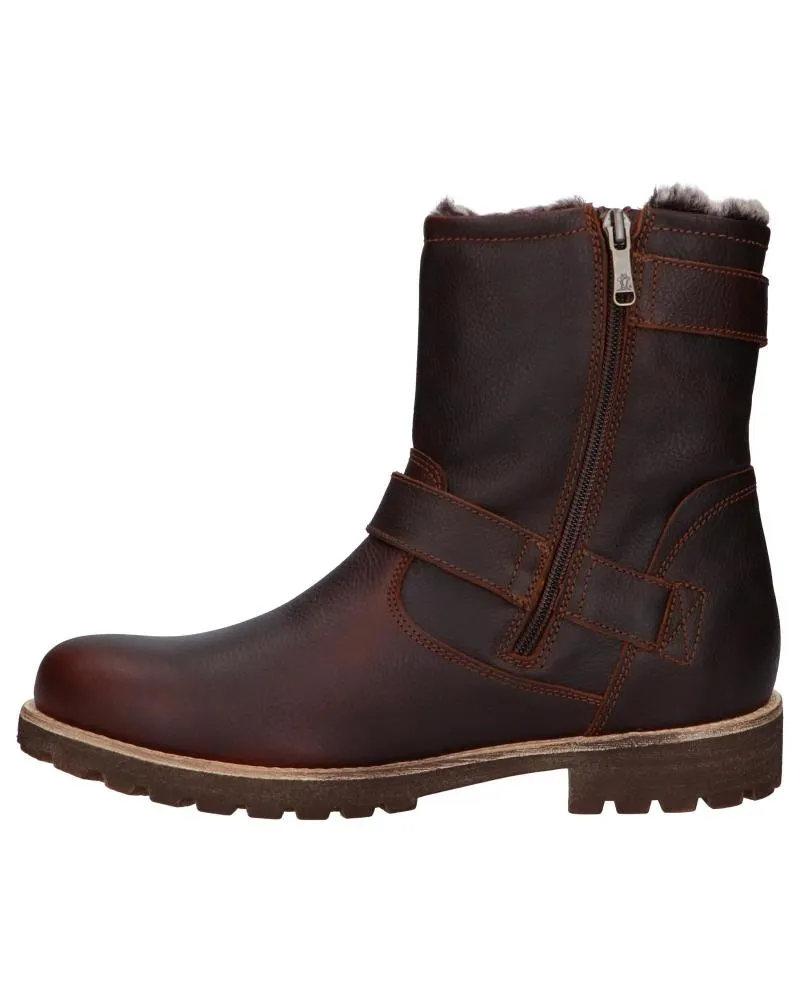 Botas de Hombre PANAMA JACK FAUST C4 NAPA GRASS CASTANO - CHESTNUT