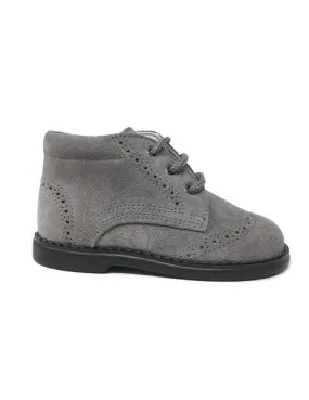 botin serraje gris