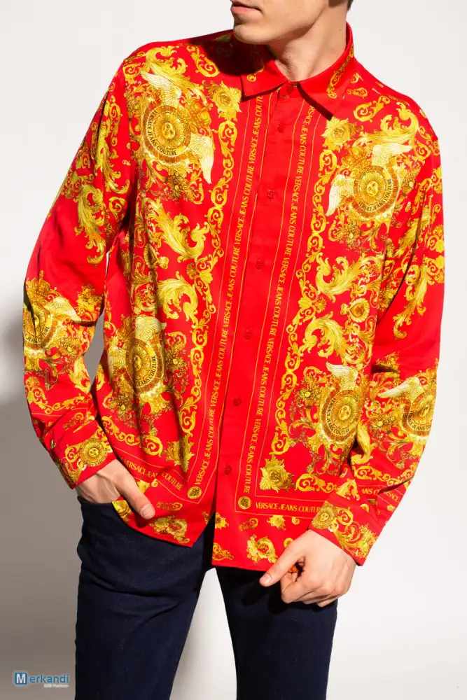 CAMISA HOMBRE VERSACE LOTE ROPA DE HOMBRE DE PRIMERAS MARCAS
