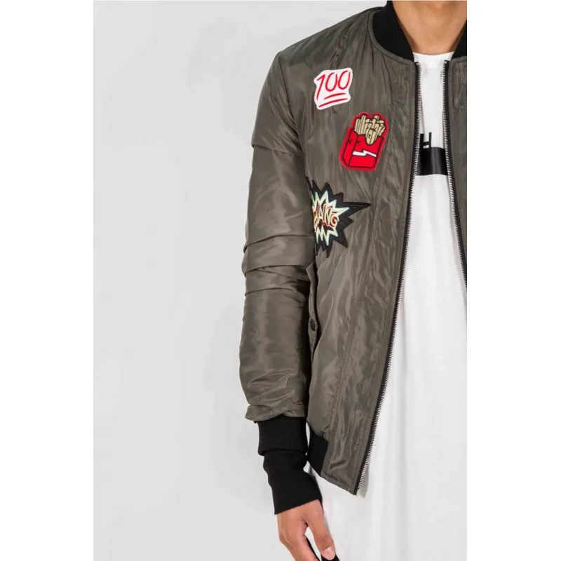 CAZADORA BOMBER SIXTH JUNE PATCH