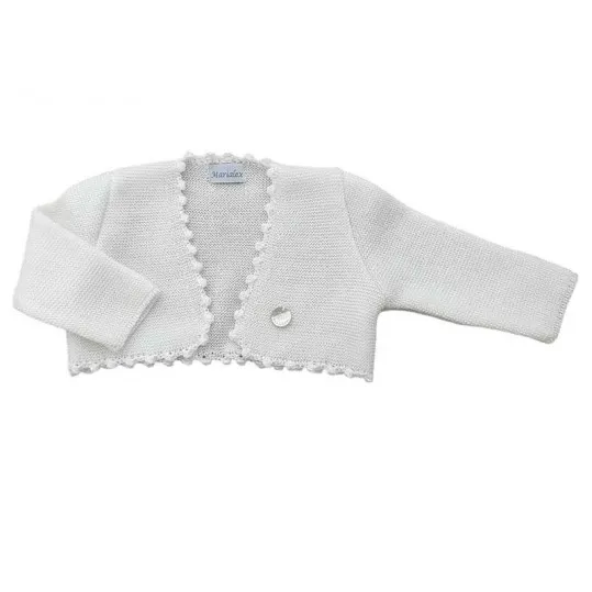 Chaqueta bebé vestir cruda Marialex