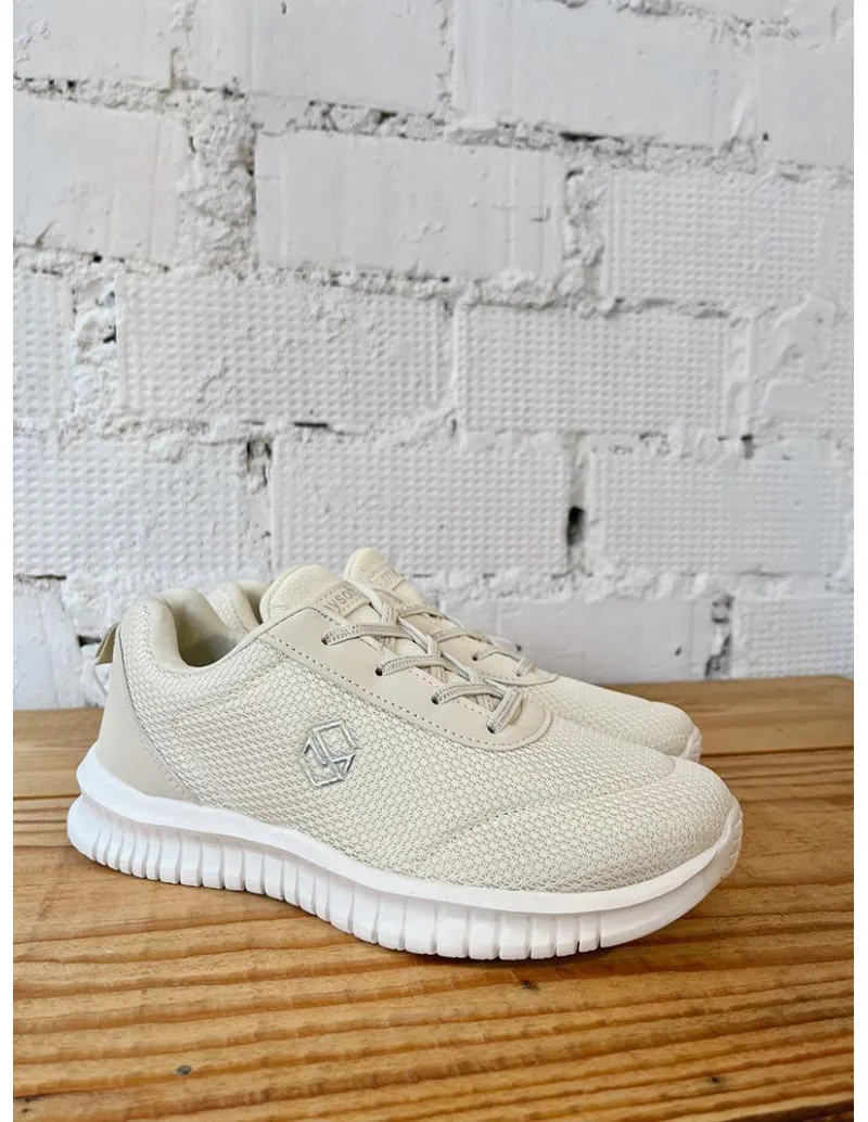 Deportivo beige mujer - SOFT
