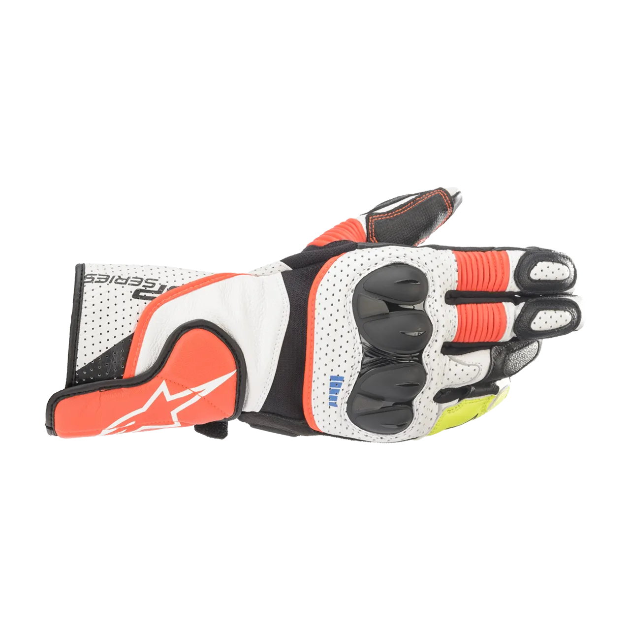 Guantes de Moto Alpinestars SP-2 V3 Blanco-Rojo-Negro