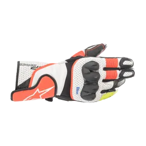 Guantes de Moto Alpinestars SP-2 V3 Blanco-Rojo-Negro