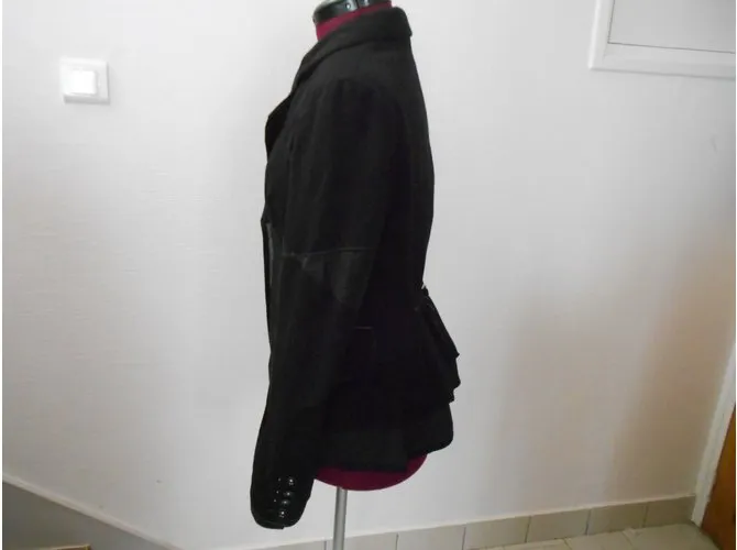 High Chaqueta Negro 