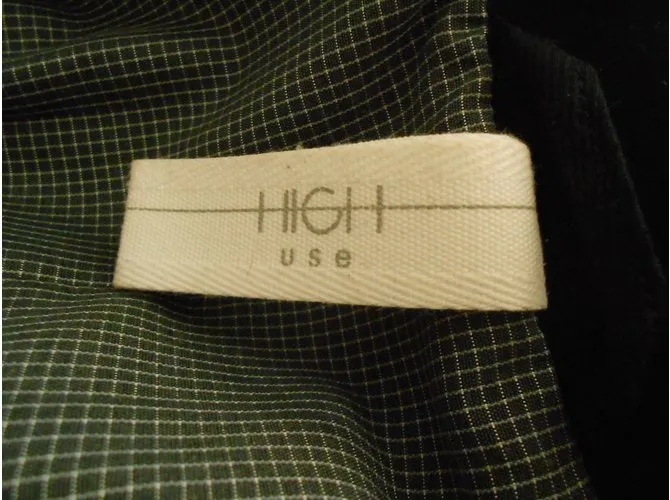 High Chaqueta Negro 
