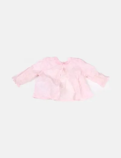 Mayoral Blusa rosa combinada