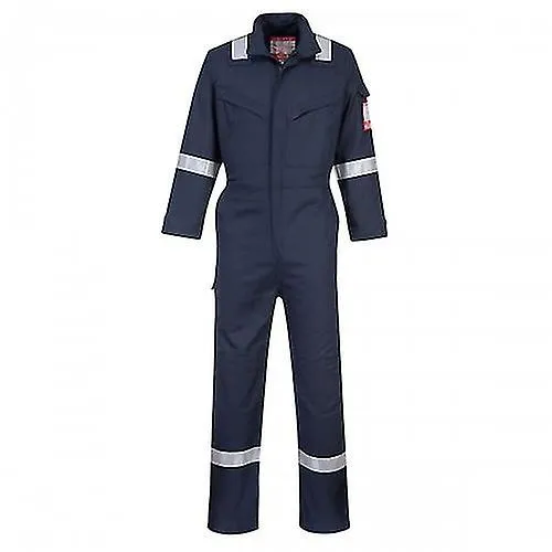 Portwest Mens Bizflame trabajo ignífugo general/bata