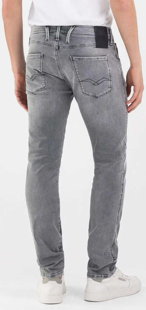 Replay Anbass Hyperflx 11,5 oz Denim en Algodón Elástico Azul Marino para Hombre en 34L