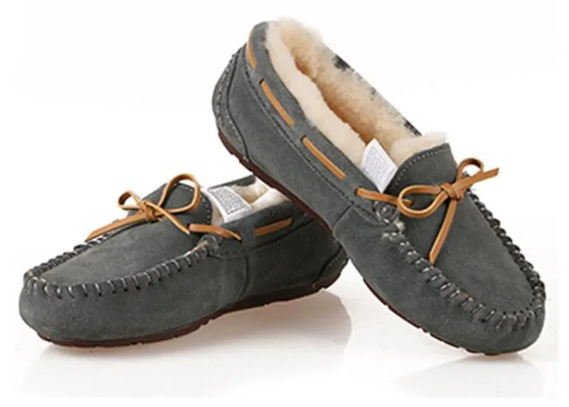 Venta caliente Aus Classic Top Women Faucas de nieve Botas Real piel de oveja de piel mate Mantenga zapatos calientes con botas 