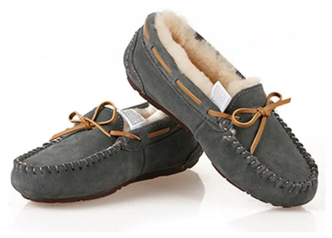 Venta caliente Aus Classic Top Women Faucas de nieve Botas Real piel de oveja de piel mate Mantenga zapatos calientes con botas 