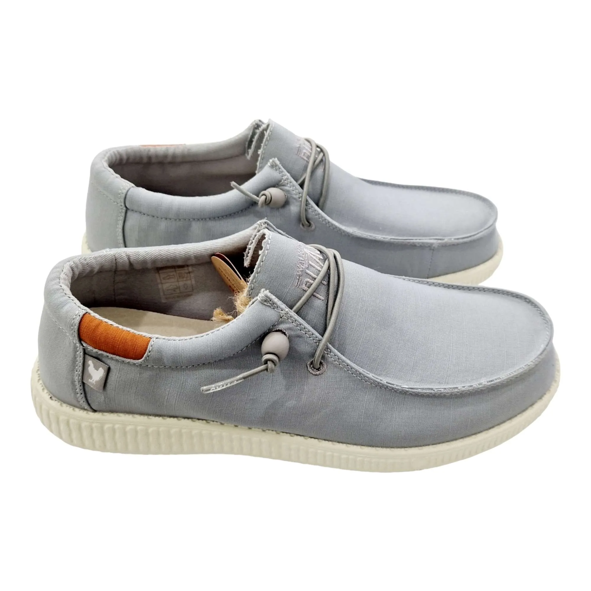 ZAPATOS NAÚTICO WALLABI HOMBRE GRIS 150 WILLY GRIS